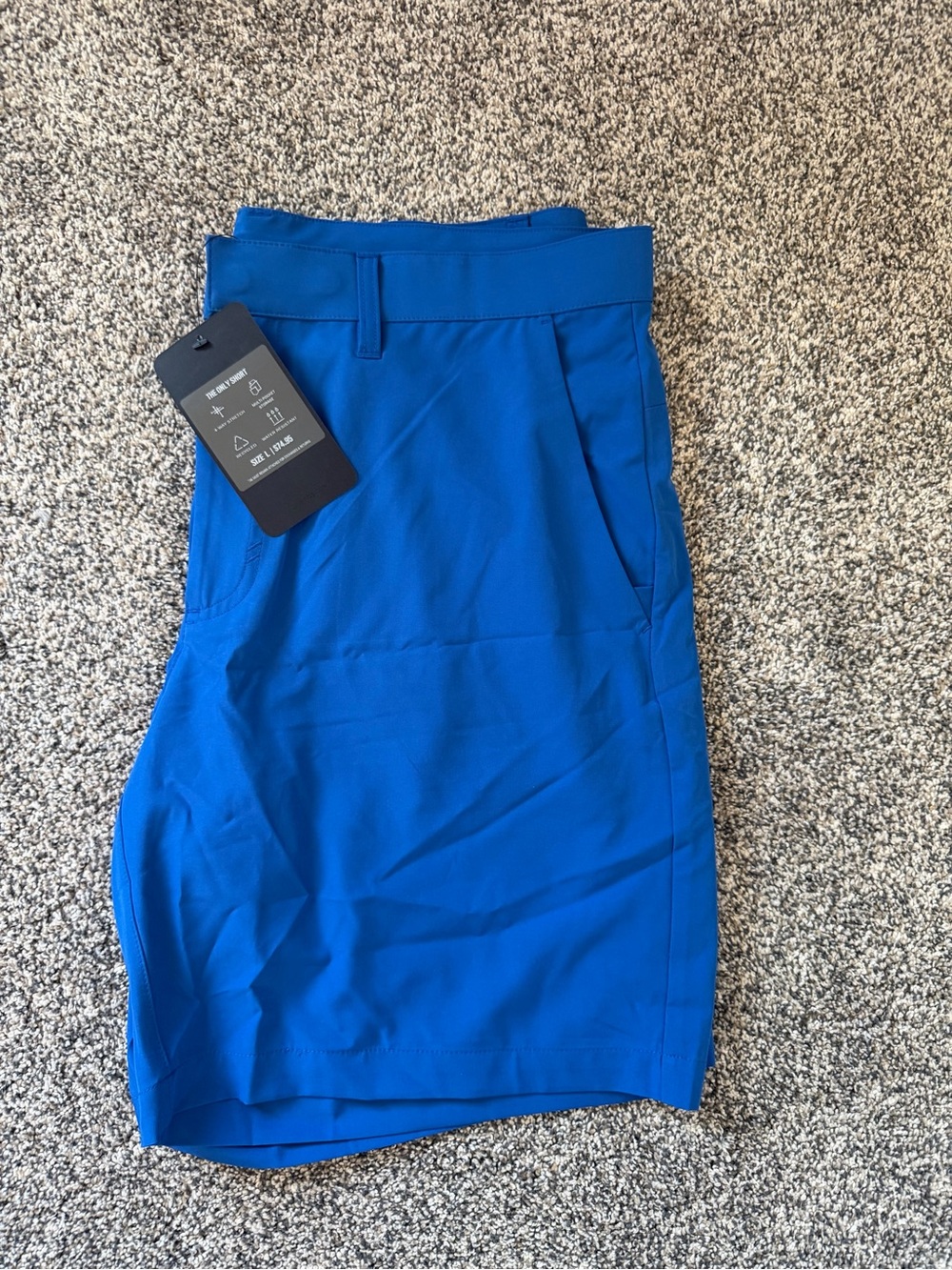 Men’s Fabletics Royal Blue Stretch shorts